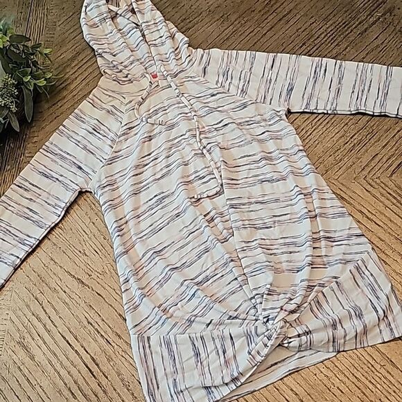 Motherhood Maternity thin hooded sweater XS NWOT - Picture 7 of 14